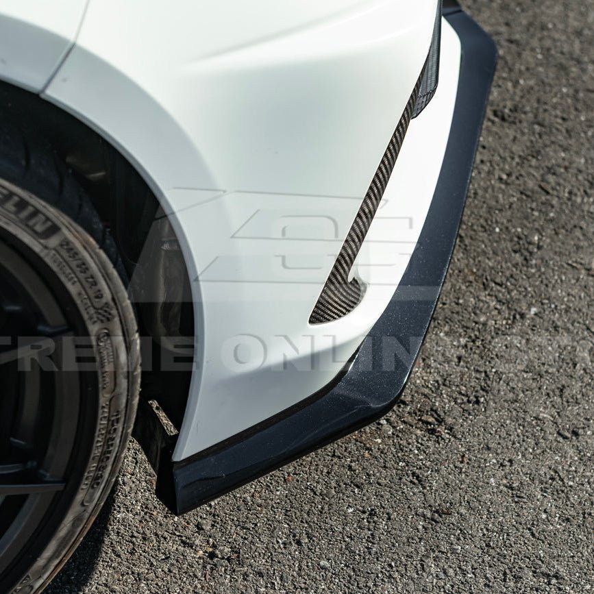 Corvette C8 Stingray Dry Carbon Fiber Front Splitter Z06 Z07 Conversion Package 2020-Up