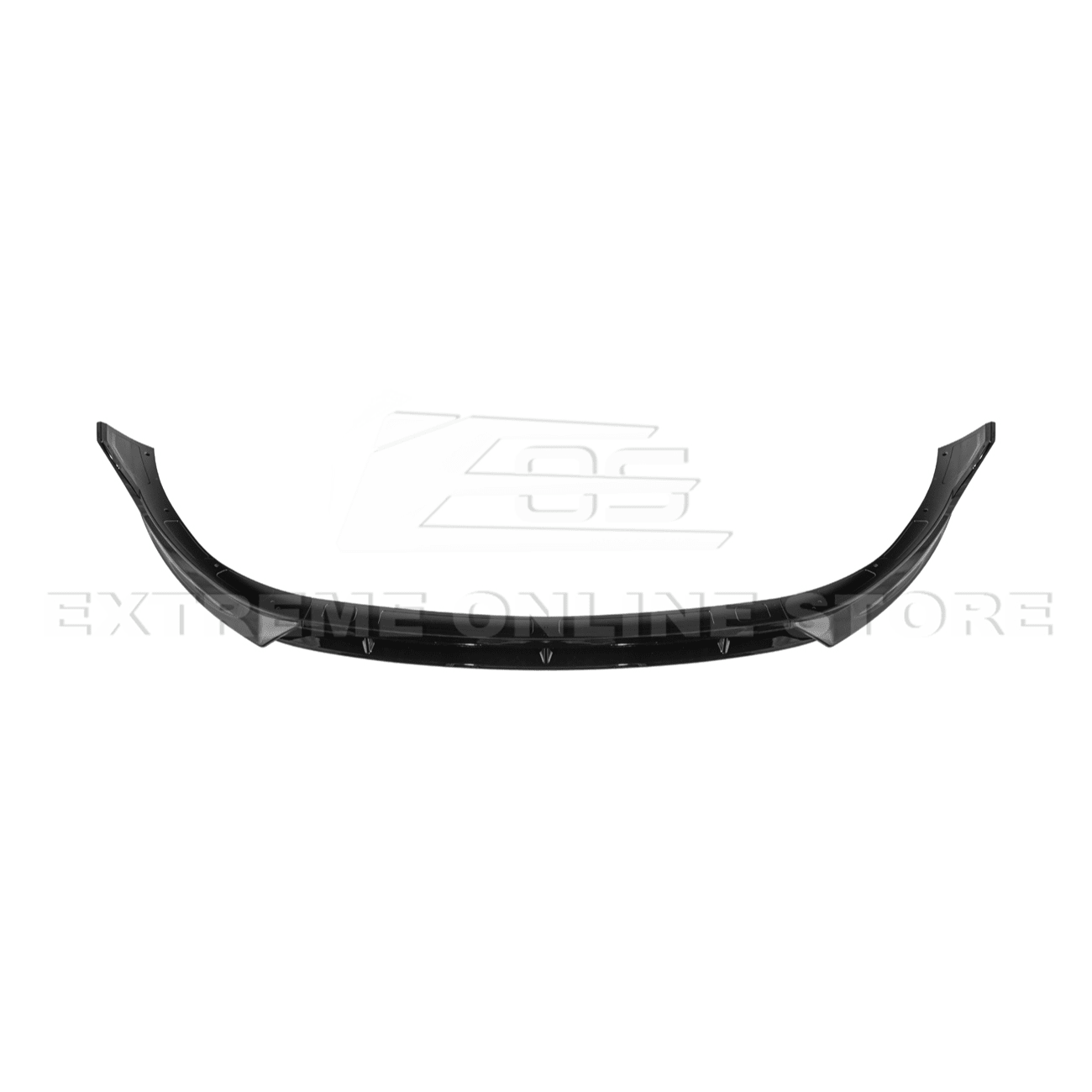 Tesla Model Y Track Style Gloss Black Front Lip Splitter Side Skirts Kit 2025-Up