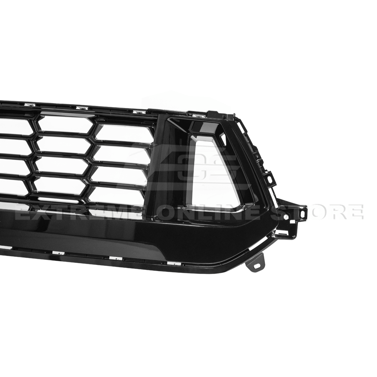 Ford Mustang S650 Dark Horse Style Gloss Black Front Grille Insert 2024-Up
