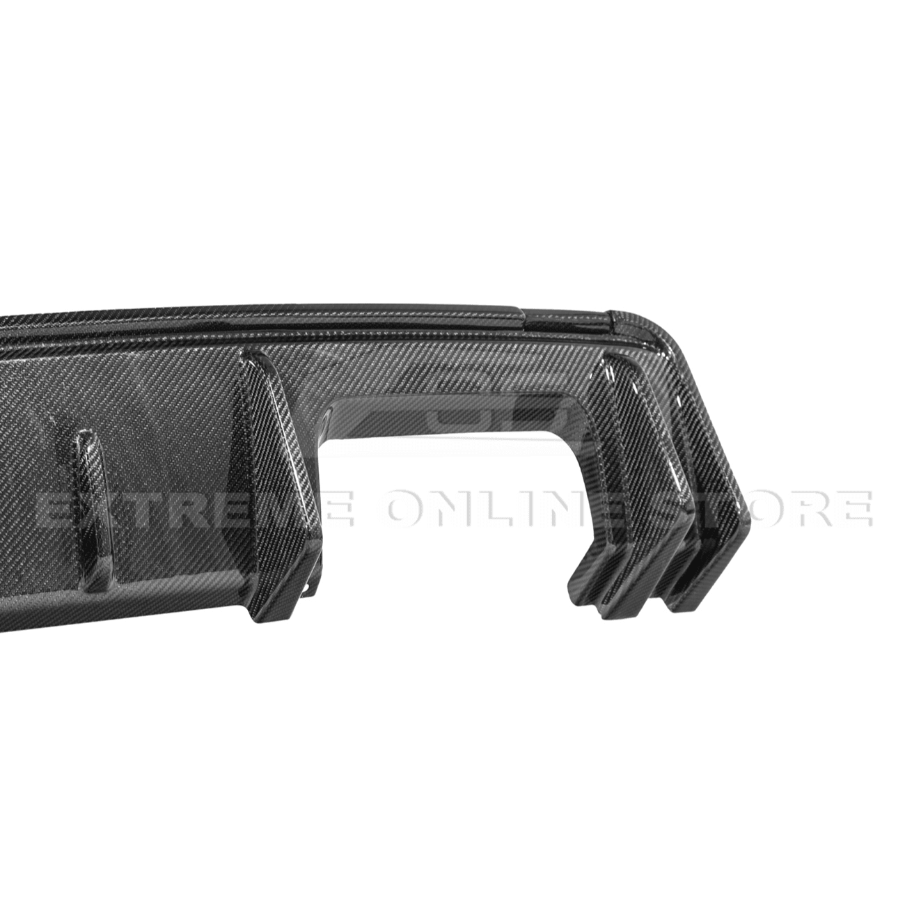 BMW G82 G83 M4 3D Style Carbon Fiber Replacement 3PCS Rear Diffuser Apron 2021-Up