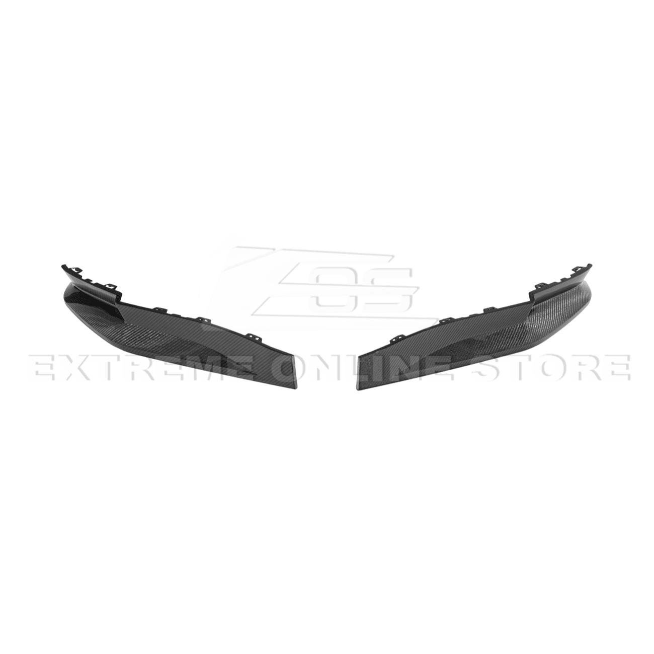 BMW G82 G83 M4 3D Style Carbon Fiber Replacement 3PCS Rear Diffuser Apron 2021-Up