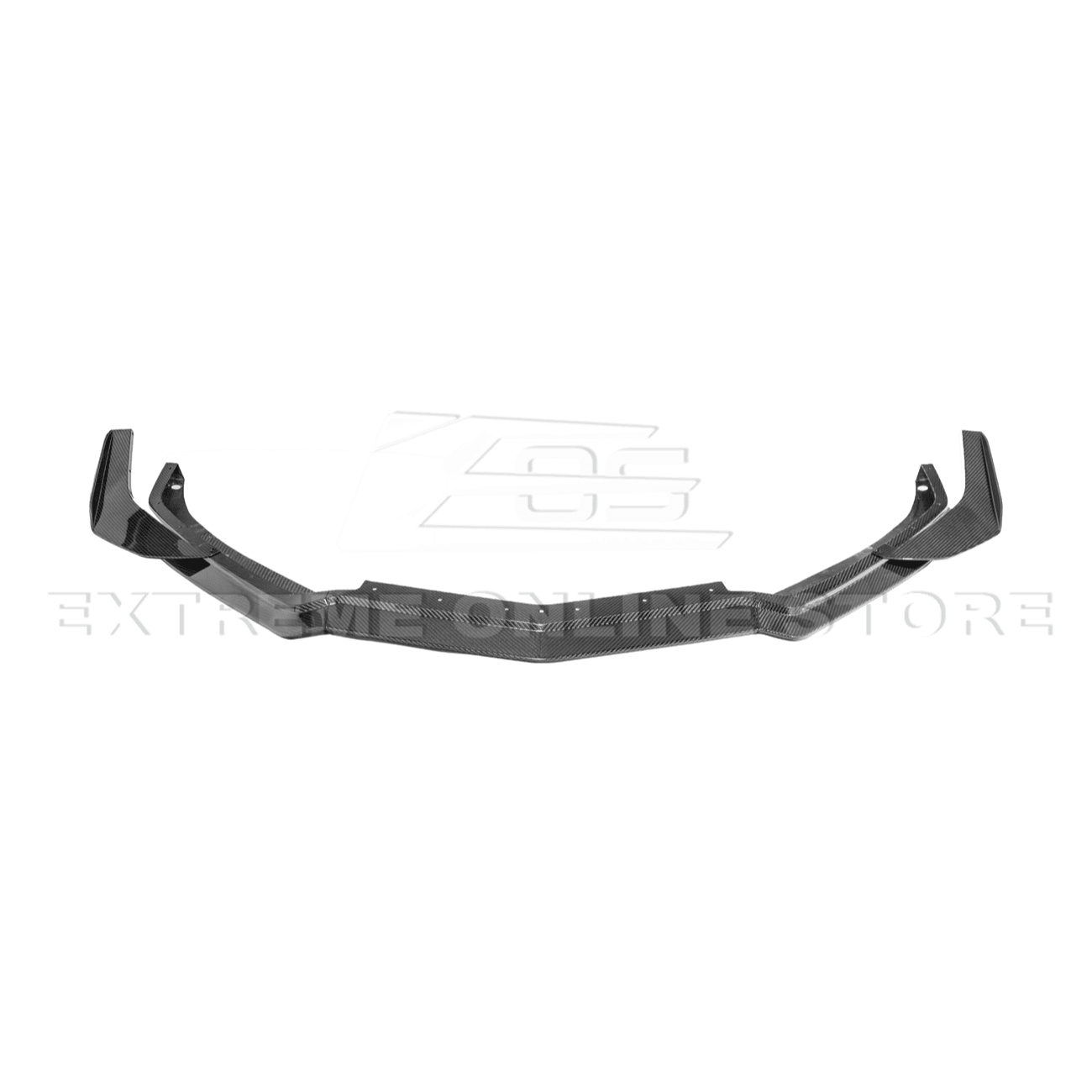 Corvette C8 Stingray Dry Carbon Fiber Front Splitter Z06 Z07 Conversion Package 2020-Up