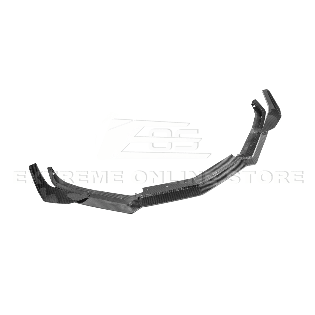 Corvette C8 Stingray Dry Carbon Fiber Front Splitter Z06 Z07 Conversion Package 2020-Up