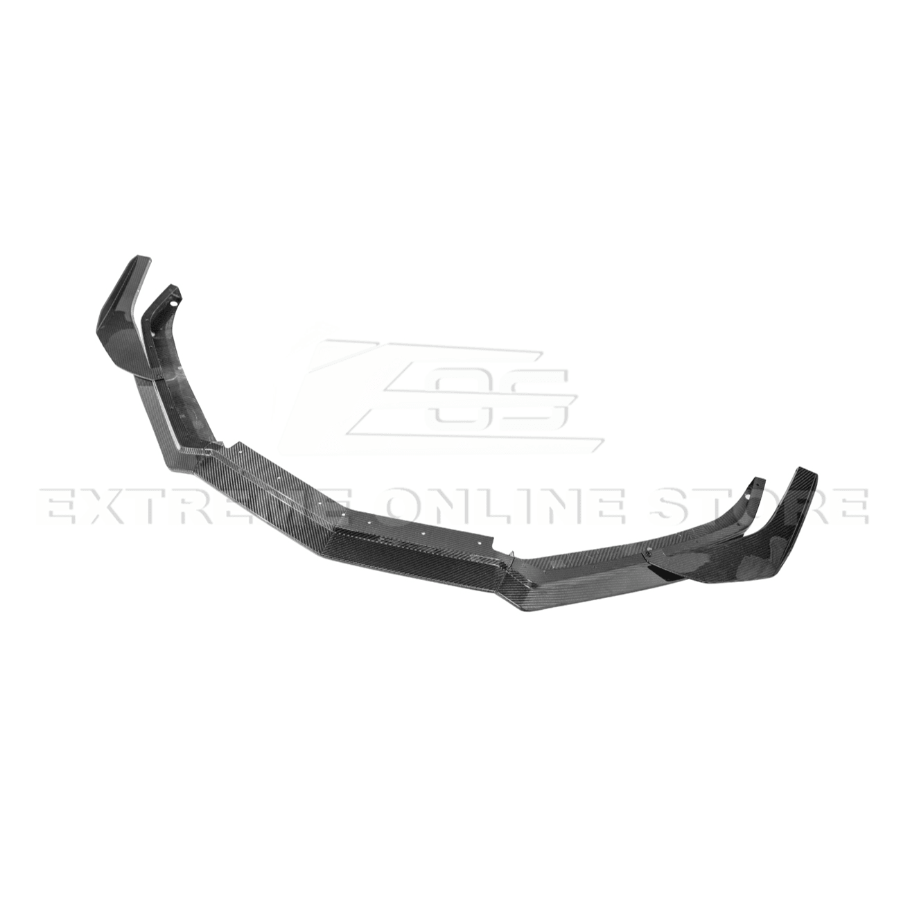 Corvette C8 Stingray Dry Carbon Fiber Front Splitter Z06 Z07 Conversion Package 2020-Up
