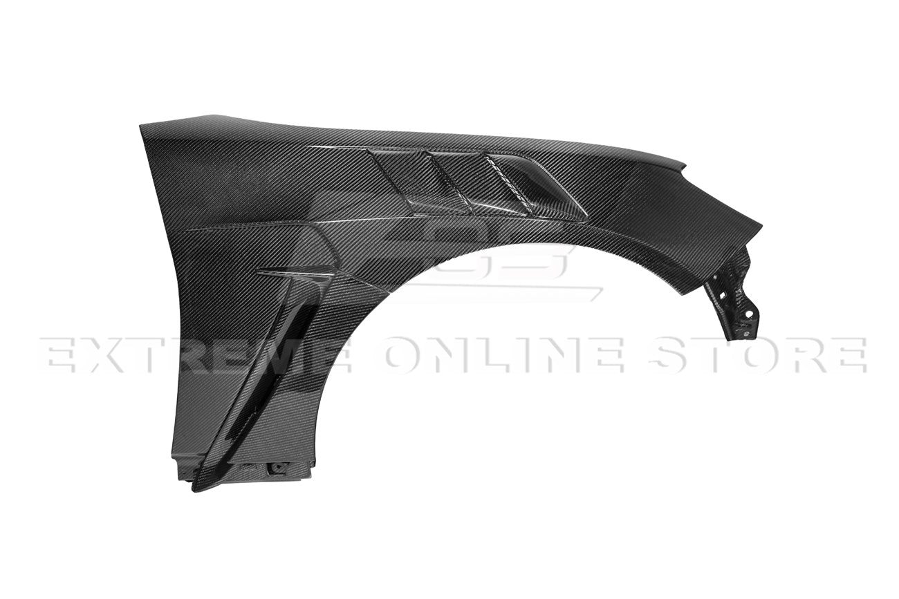 Toyota GR86/Subaru BRZ ZN8 ZD8 JDM Vented Style Carbon Fiber Front Side Fenders 2022-Up