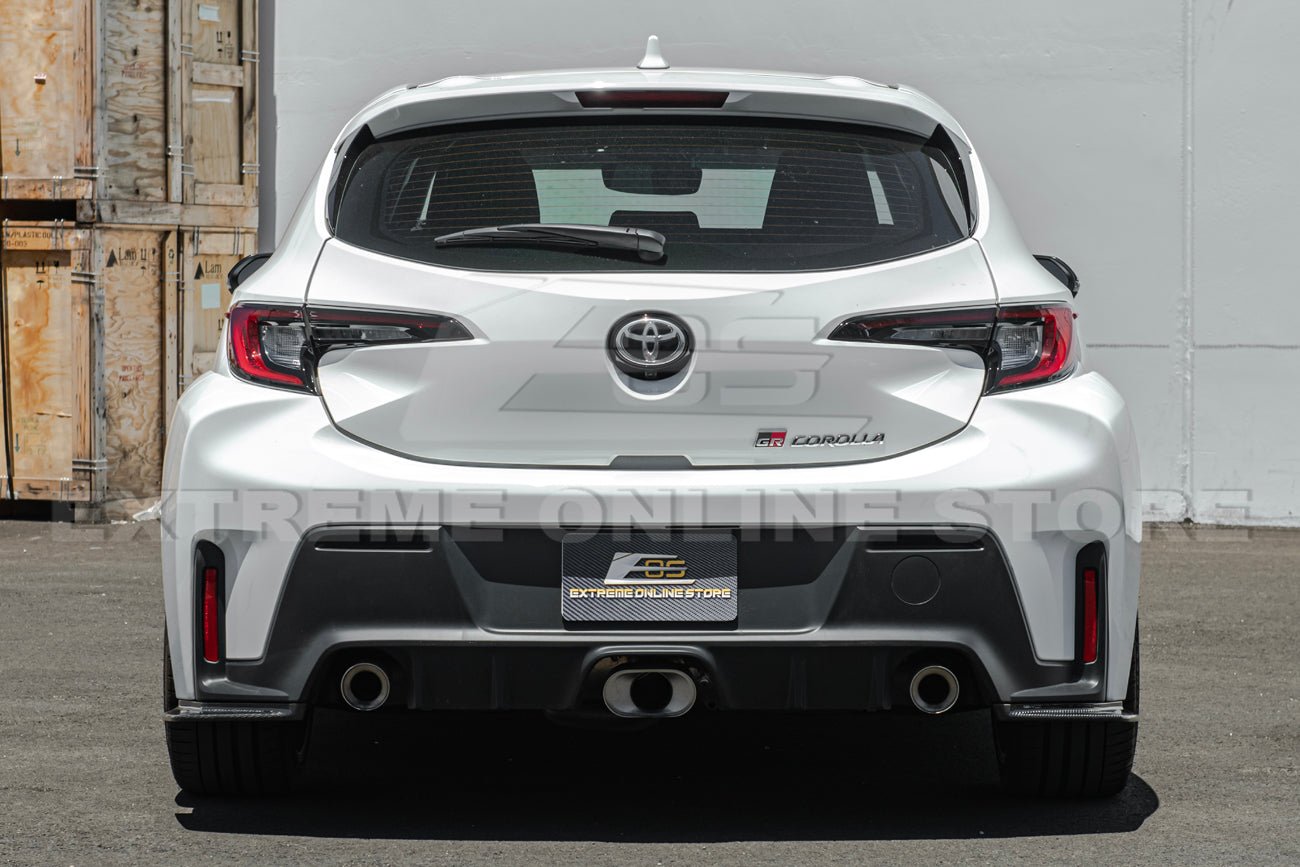 Toyota GR Corolla GZEA14 Factory Replacement Carbon Fiber Rear Apron Lip 2023-Up