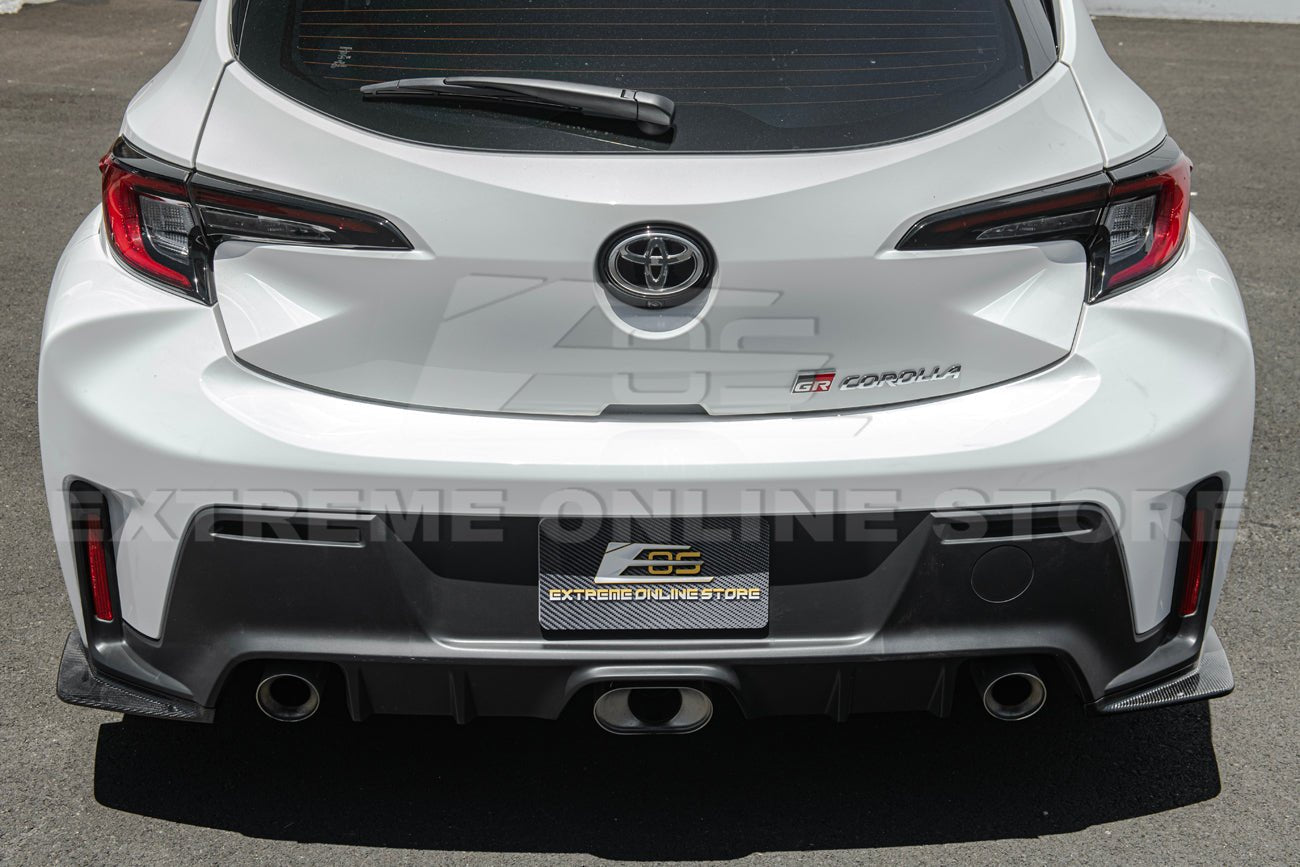 Toyota GR Corolla GZEA14 Factory Replacement Carbon Fiber Rear Apron Lip 2023-Up