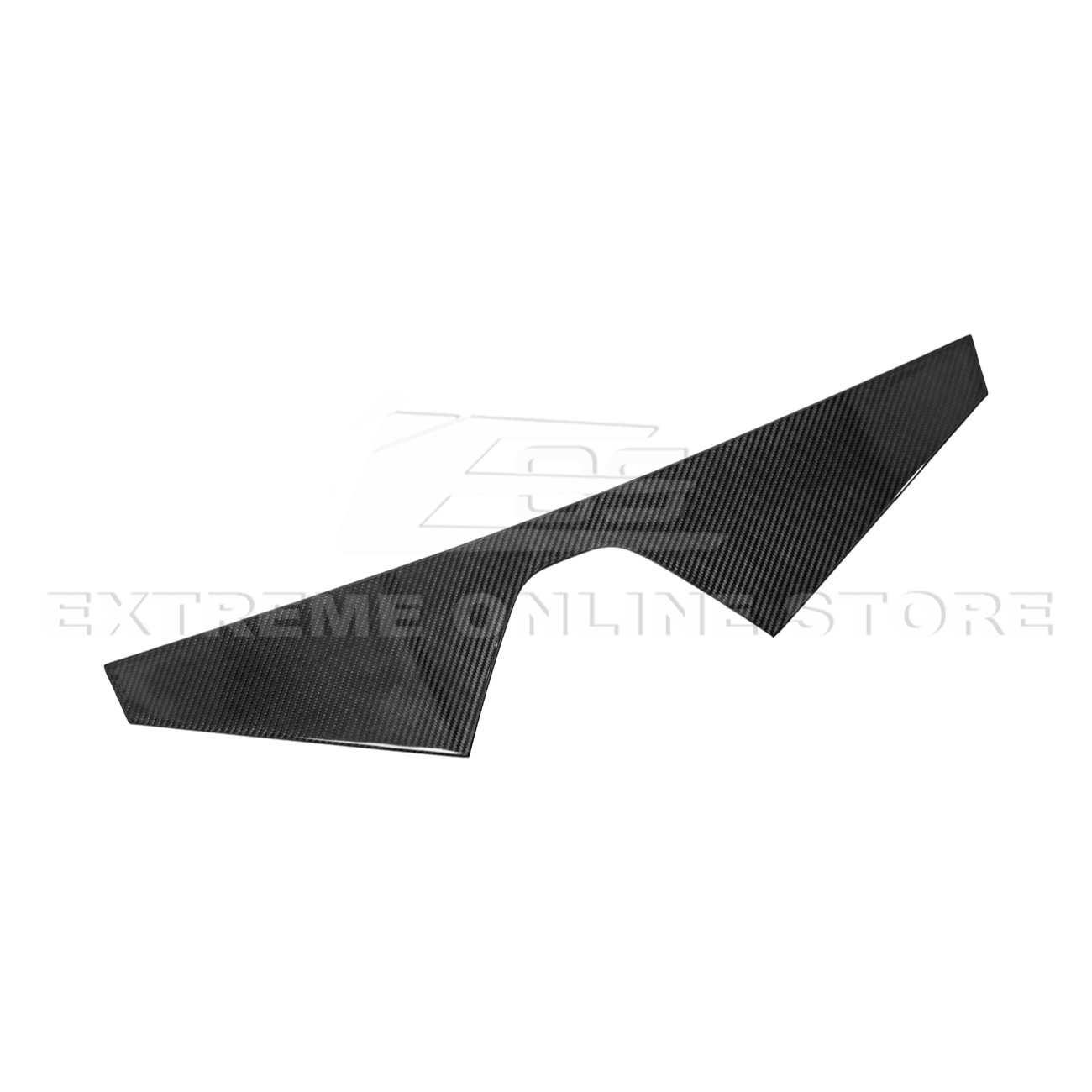 Chevrolet Corvette C8 Dry Carbon Fiber Windshield Upper Molding Trim 2020-Up