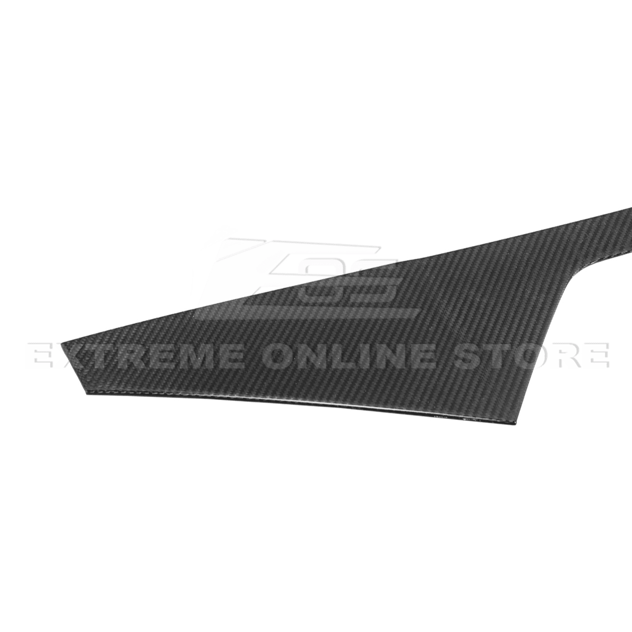 Chevrolet Corvette C8 Dry Carbon Fiber Windshield Upper Molding Trim 2020-Up