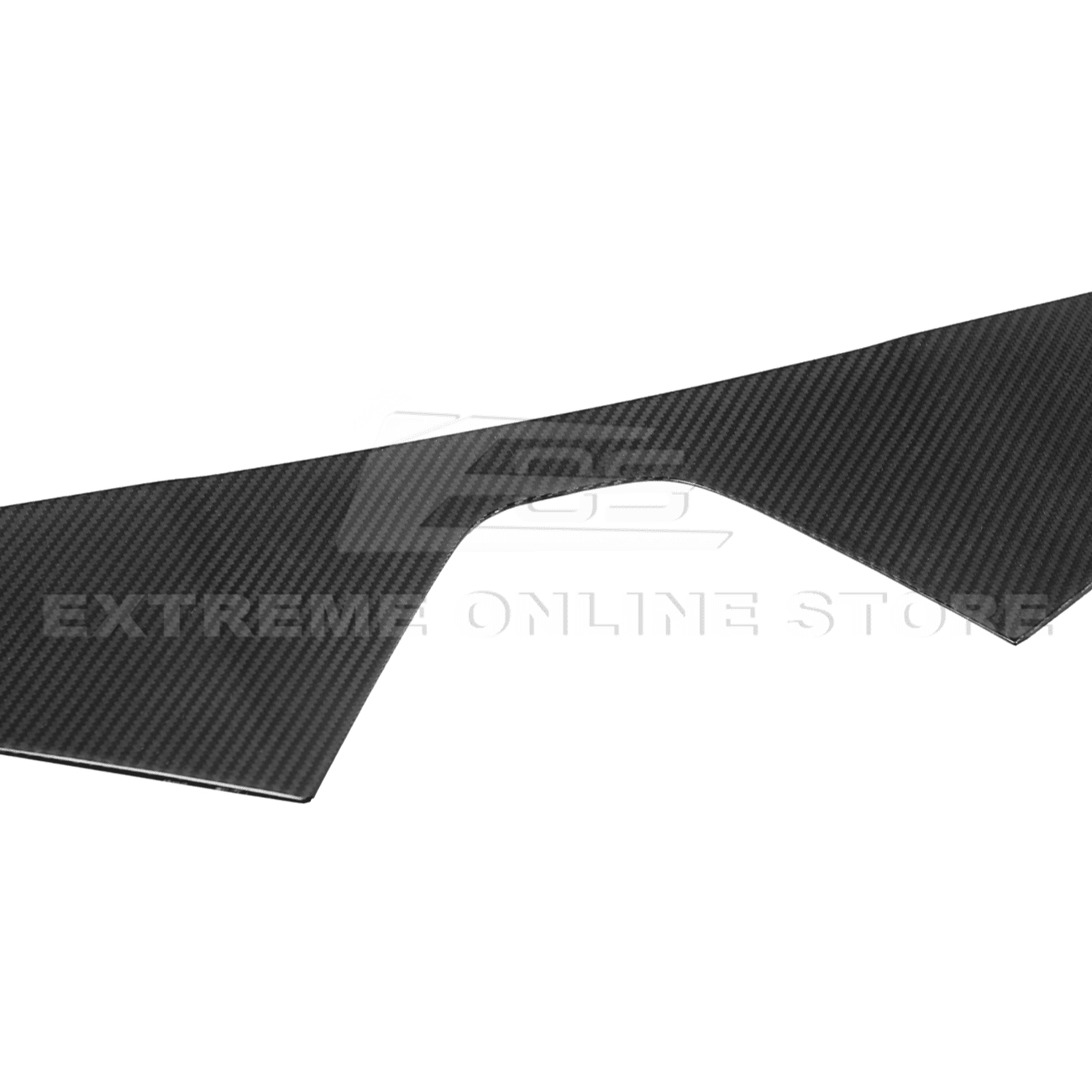 Chevrolet Corvette C8 Dry Carbon Fiber Windshield Upper Molding Trim 2020-Up