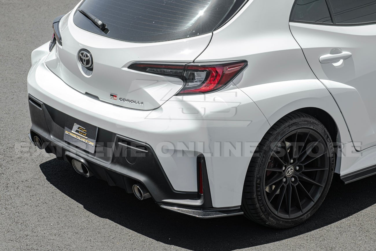 Toyota GR Corolla GZEA14 Factory Replacement Carbon Fiber Rear Apron Lip 2023-Up