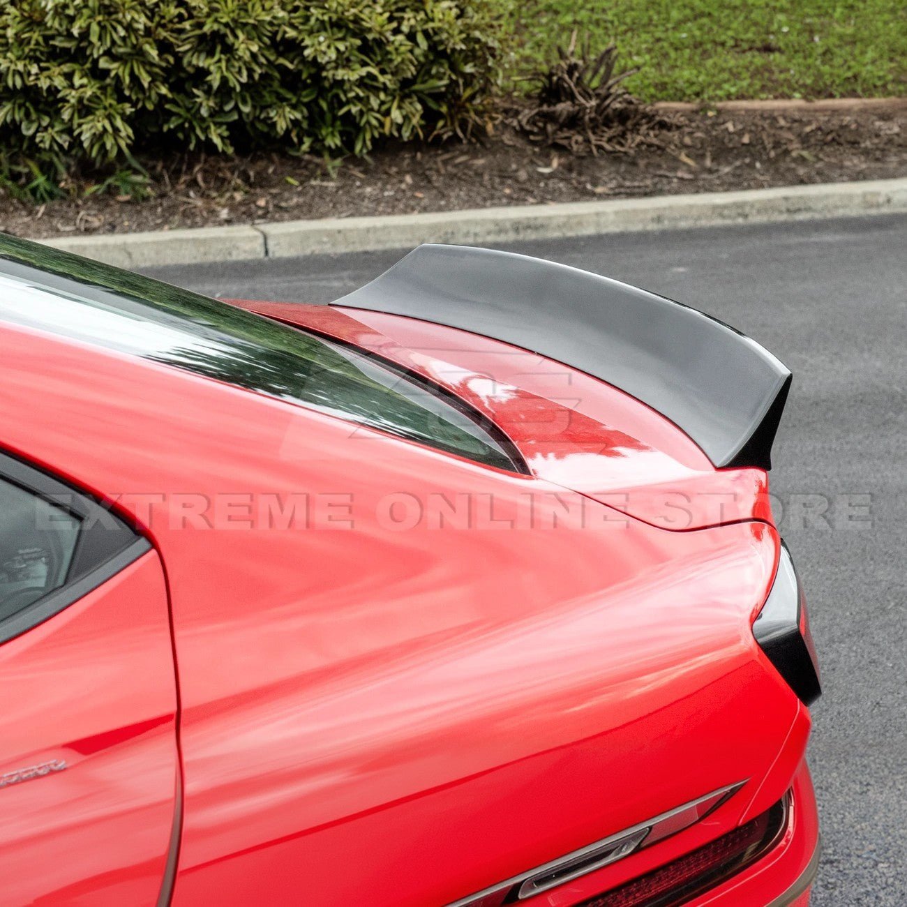 Subaru WRX VB Ducktail Style Matte Black / Gloss Black Trunk Lid Spoiler 2022-Up