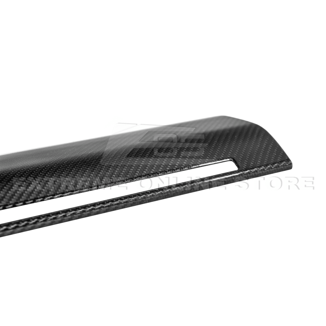 Ford F-150 14th Gen Dry Carbon Fiber Passenger Side Storage Panel Cover 2021-Up