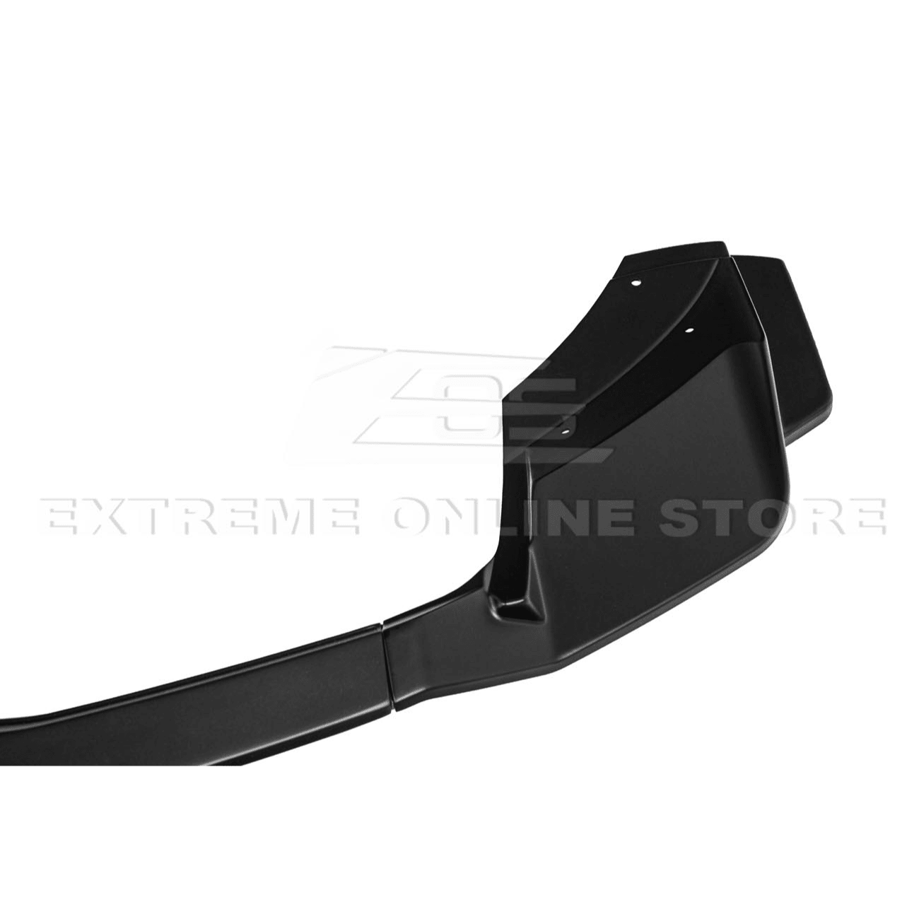 Chevrolet Corvette C8 Performance Style Matte Black Rear Diffuser Lip Winglet Kit 2020-2026