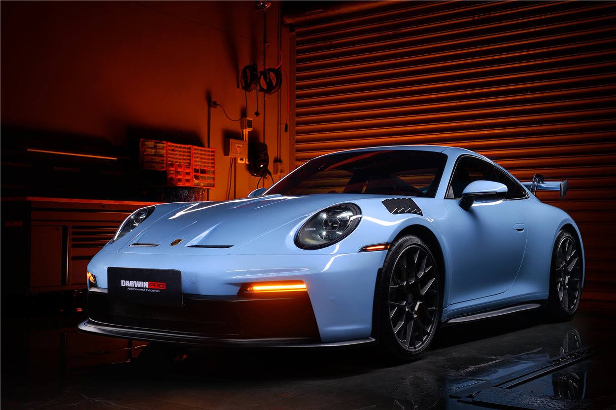 2019 - 2024 Porsche 911 992 Carrera & S & 4 & 4S & Targa & Cabriolet GT3 Style Front Bumper