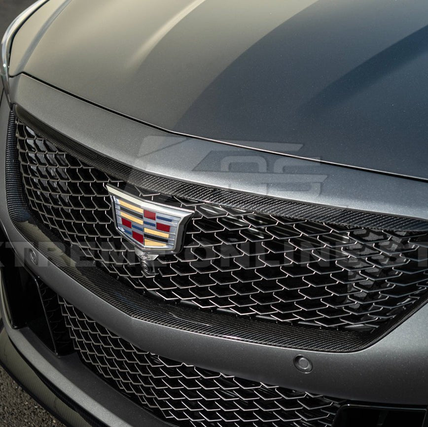 Cadillac CT5-V Blackwing Dry Carbon Fiber Lower Grille Trim Insert 2025–Present