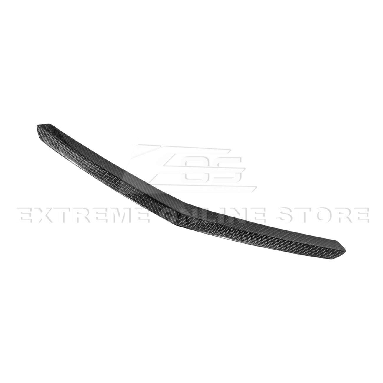 Cadillac ATS ATS-V Coupe Dry Carbon Fiber Rear Trunk Applique Insert Trim 2015-2019