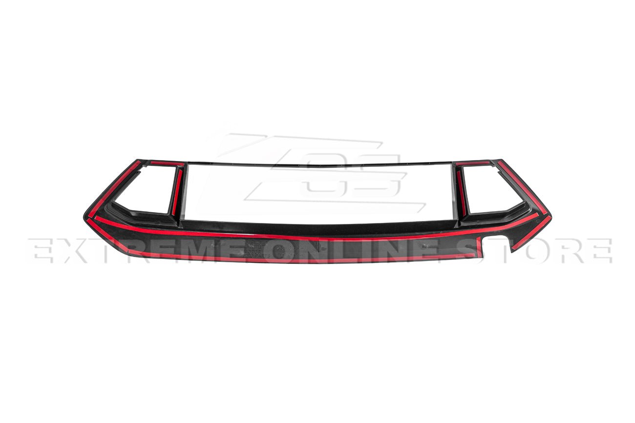Ford Mustang S650 Dark Horse Style Gloss Black Front Upper Grille Insert 2024-Up