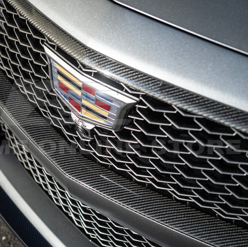 Cadillac CT5-V Blackwing Dry Carbon Fiber Upper Grille Trim Insert 2025–Present