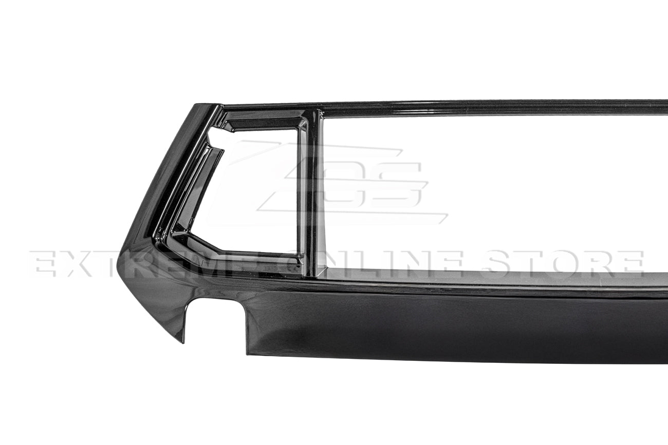 Ford Mustang S650 Dark Horse Style Gloss Black Front Upper Grille Insert 2024-Up