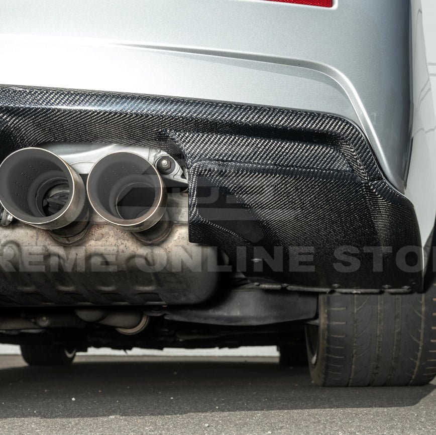 Cadillac ATS-V Factory Style Carbon Fiber Rear Bumper Diffuser Lip 2016-2019