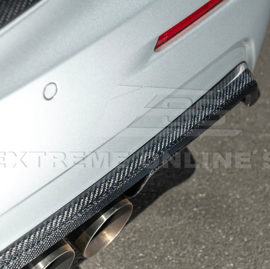 Cadillac ATS-V Factory Style Carbon Fiber Rear Bumper Diffuser Lip 2016-2019