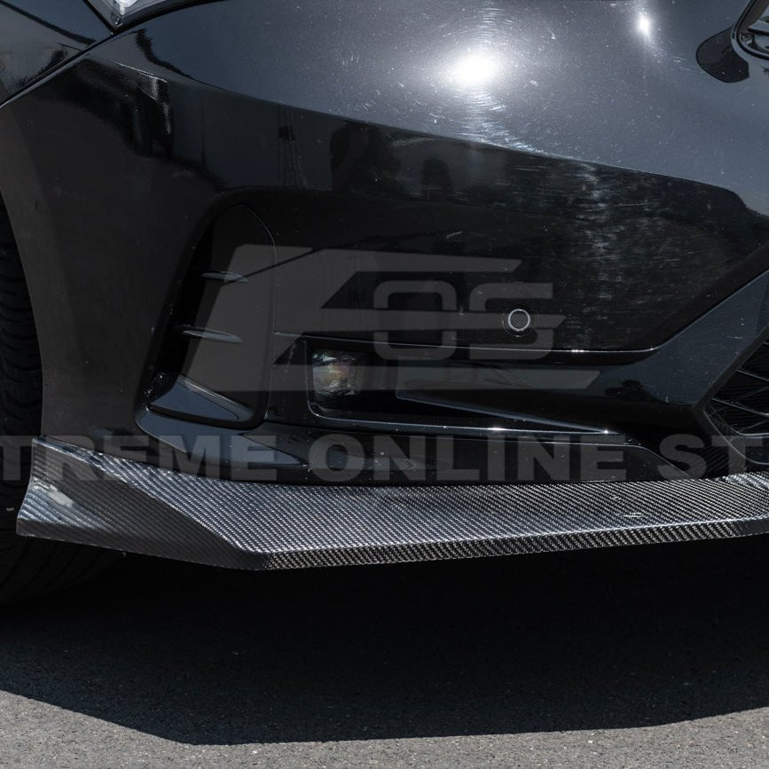 Acura Integra DE4 EOS Performance Style Matte Black Gloss Black Carbon Fiber Front Splitter Lip 2023-Up