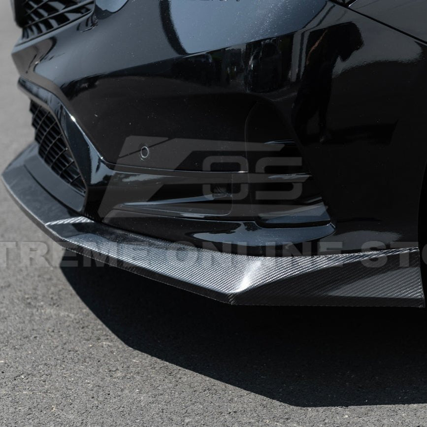 Acura Integra DE4 EOS Performance Style Matte Black Gloss Black Carbon Fiber Front Splitter Lip 2023-Up