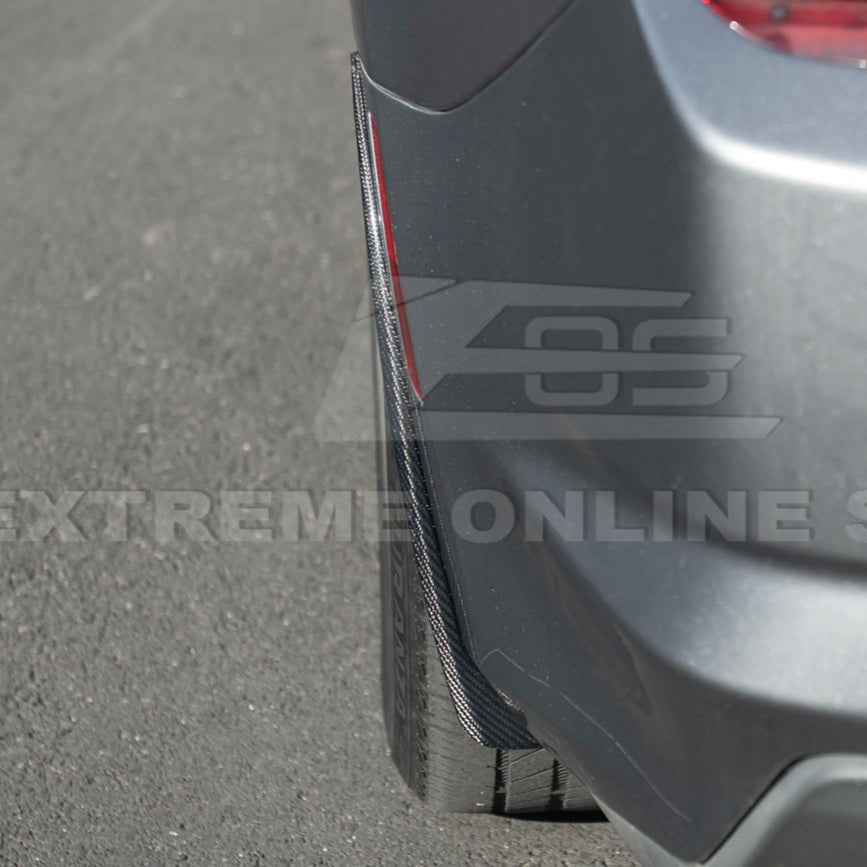 Chevrolet Camaro 6th Gen GM Style Black Front Rear Splash Guards Mud Flaps Set 2016-2024