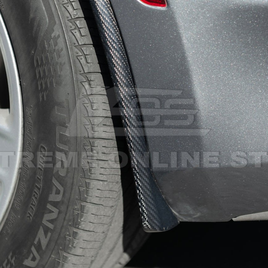 Chevrolet Camaro 6th Gen GM Style Black Front Rear Splash Guards Mud Flaps Set 2016-2024