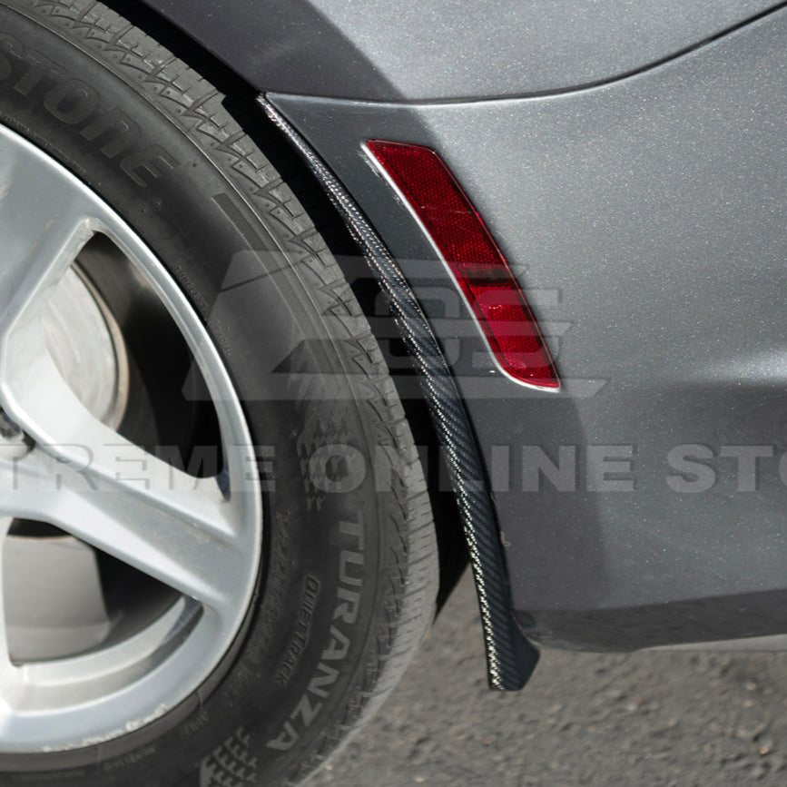 Chevrolet Camaro 6th Gen GM Style Black Front Rear Splash Guards Mud Flaps Set 2016-2024