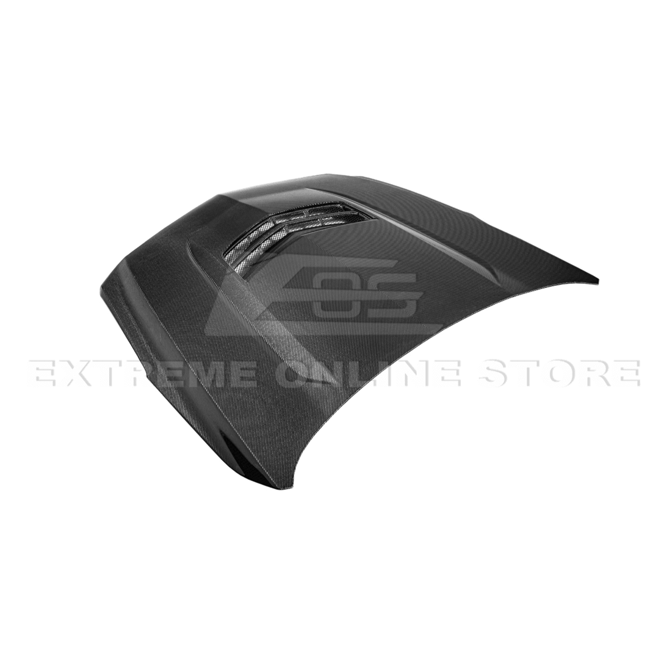 Cadillac ATS ATS-V Factory Style Carbon Fiber Hood Vent Cover 2016-2019