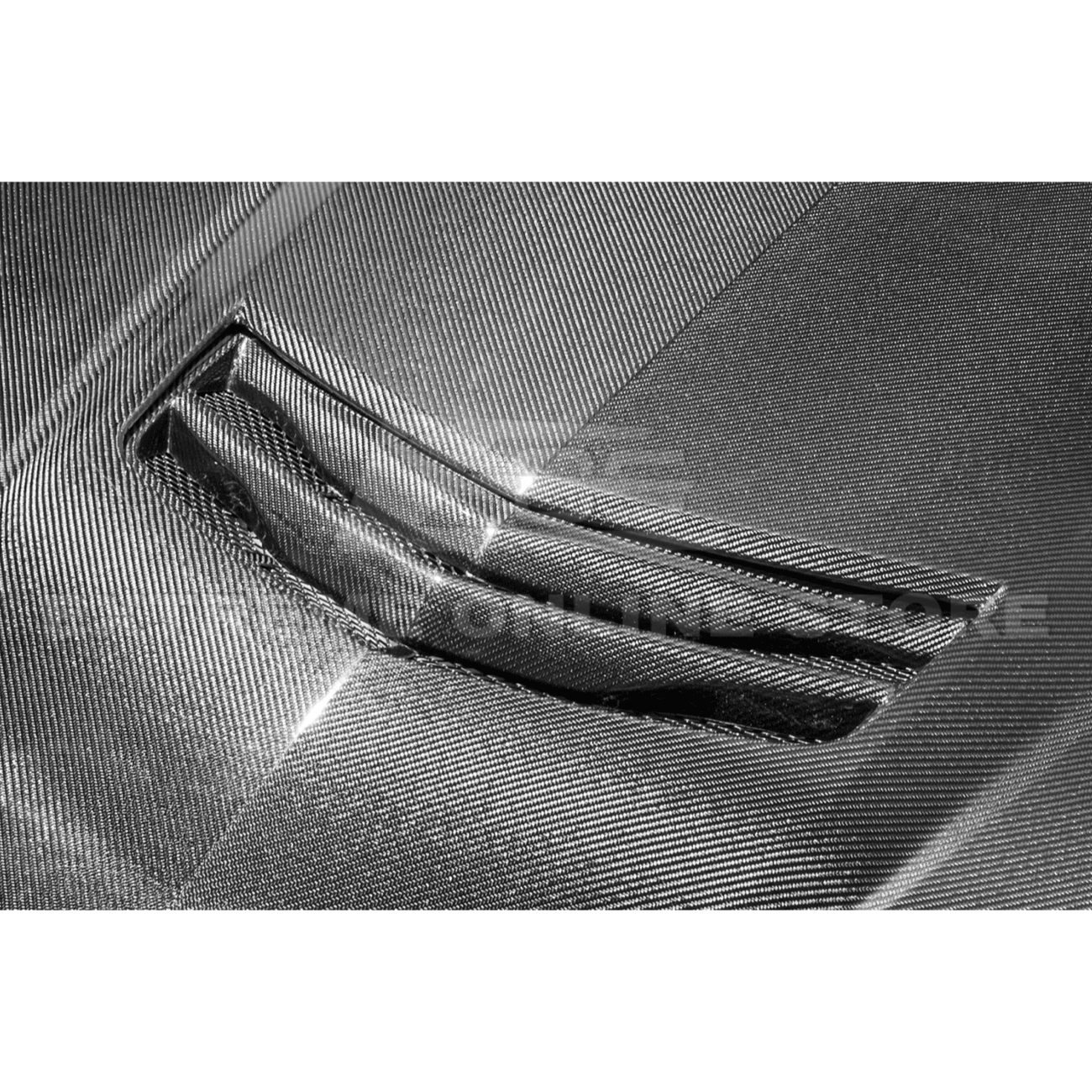 Cadillac ATS ATS-V Factory Style Carbon Fiber Hood Vent Cover 2016-2019