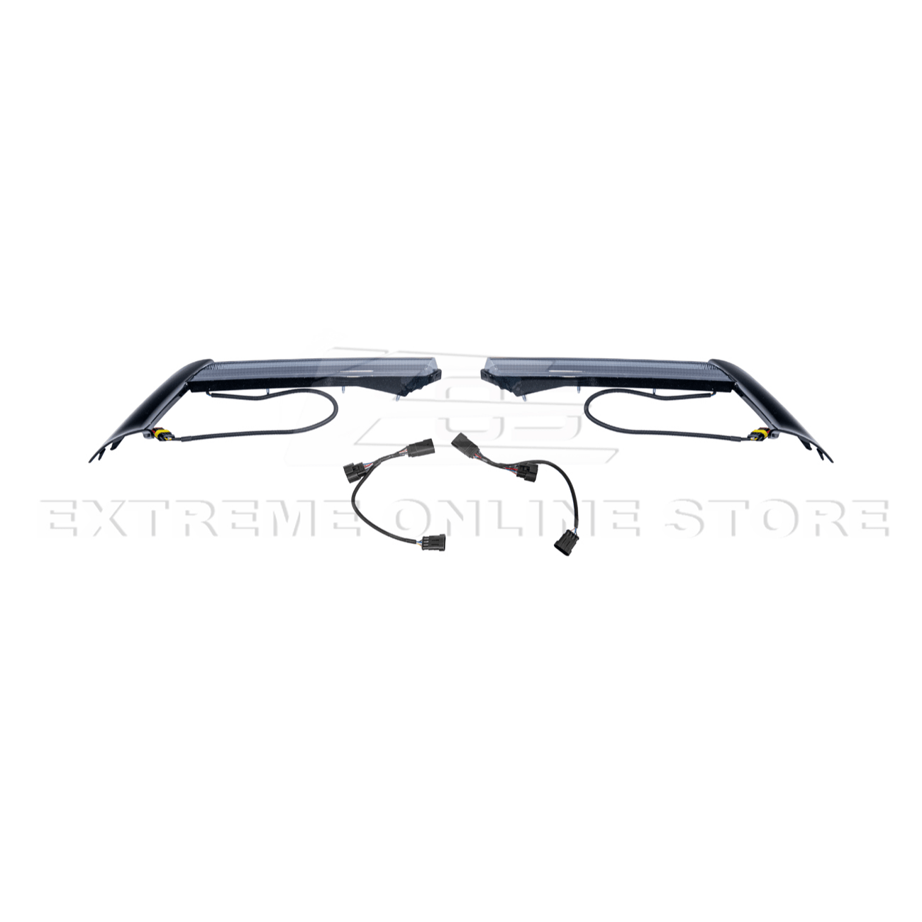 Chevrolet Corvette C8 Sequential LED DRL Light Bar Bezel Insert Carbon Flash Metallic 2020-Up