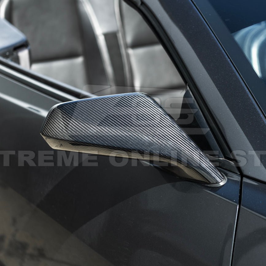 Chevrolet Camaro Gen 5 Factory Style Dry Carbon Fiber Mirror Cover Caps 2010-2015