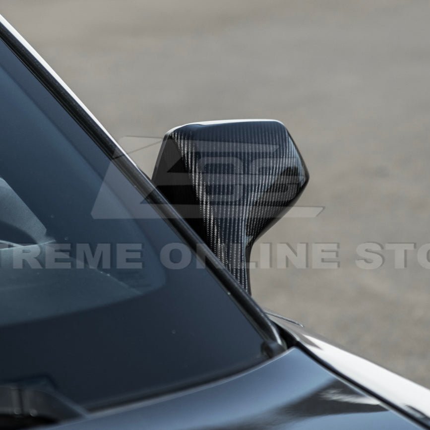Chevrolet Camaro Gen 5 Factory Style Dry Carbon Fiber Mirror Cover Caps 2010-2015