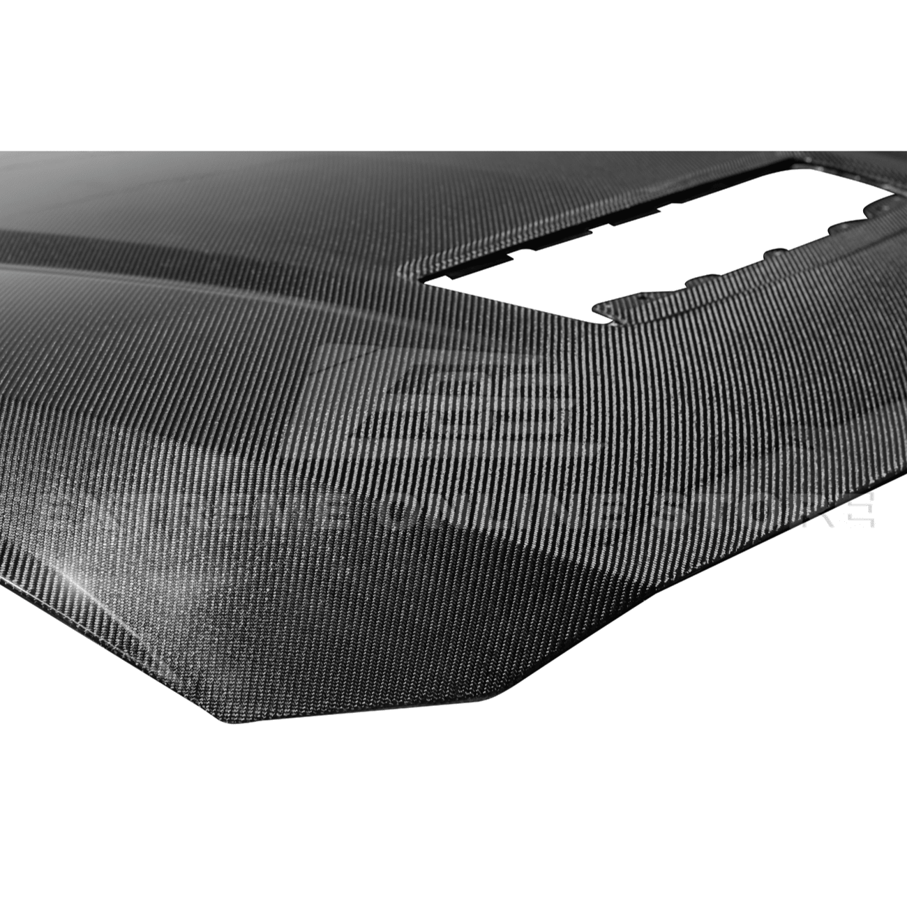 Ford Mustang S650 Factory Style Carbon Fiber Front Bumper Hood Cover 2024-Up
