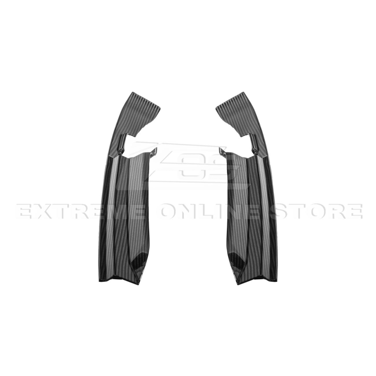 Chevrolet Corvette C8 Factory Style Dry Carbon Fiber Front Trunk Trim Cover Kit 2020-Up