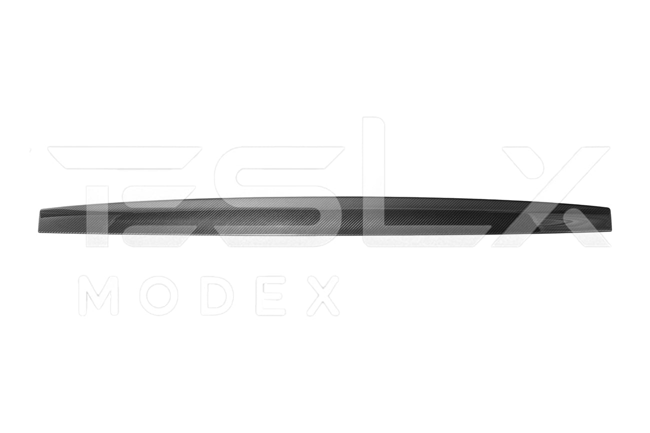 Tesla Model 3 Model Y Carbon Fiber Interior Instrument Trim Cover 2017-2024