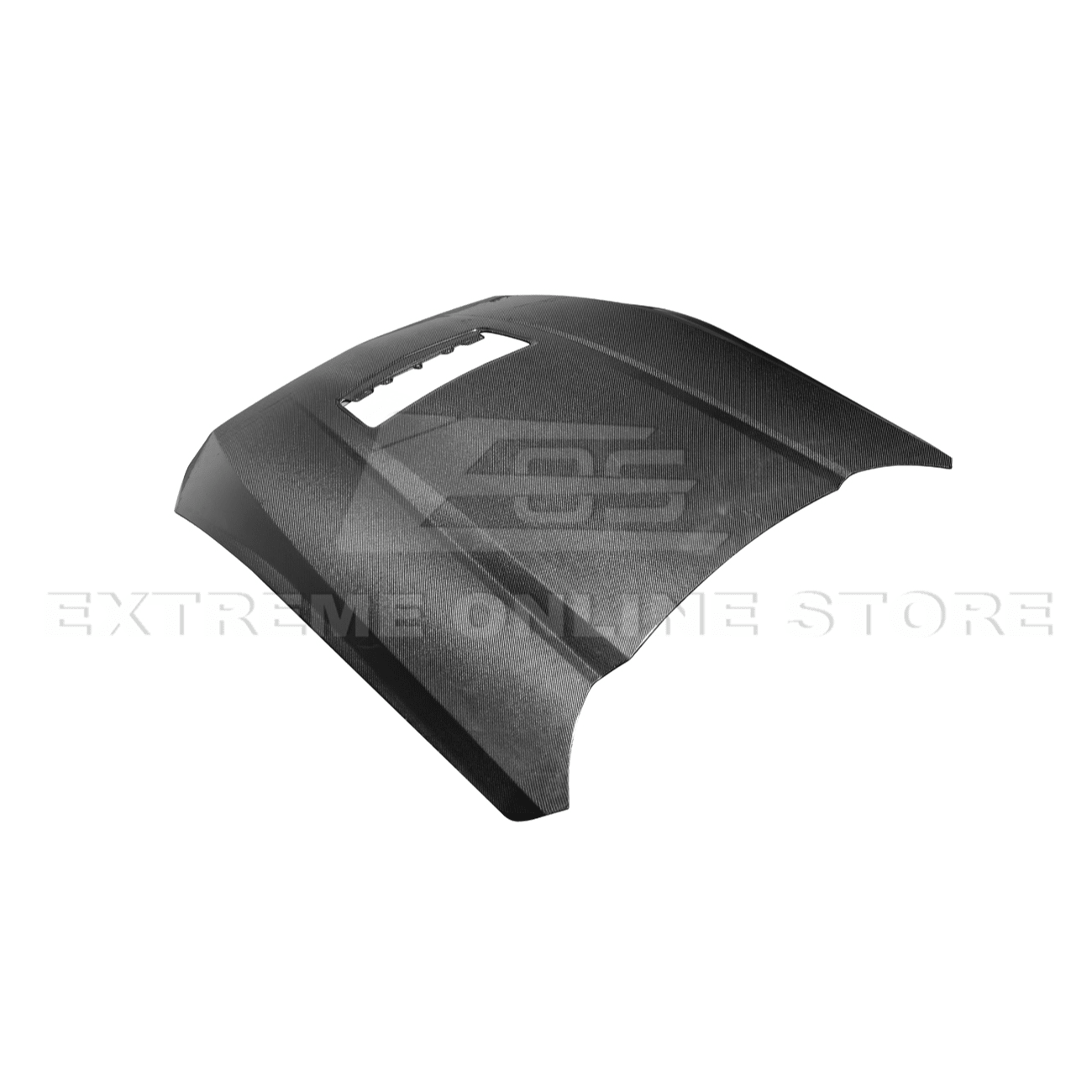 Ford Mustang S650 Factory Style Carbon Fiber Front Bumper Hood Cover 2024-Up