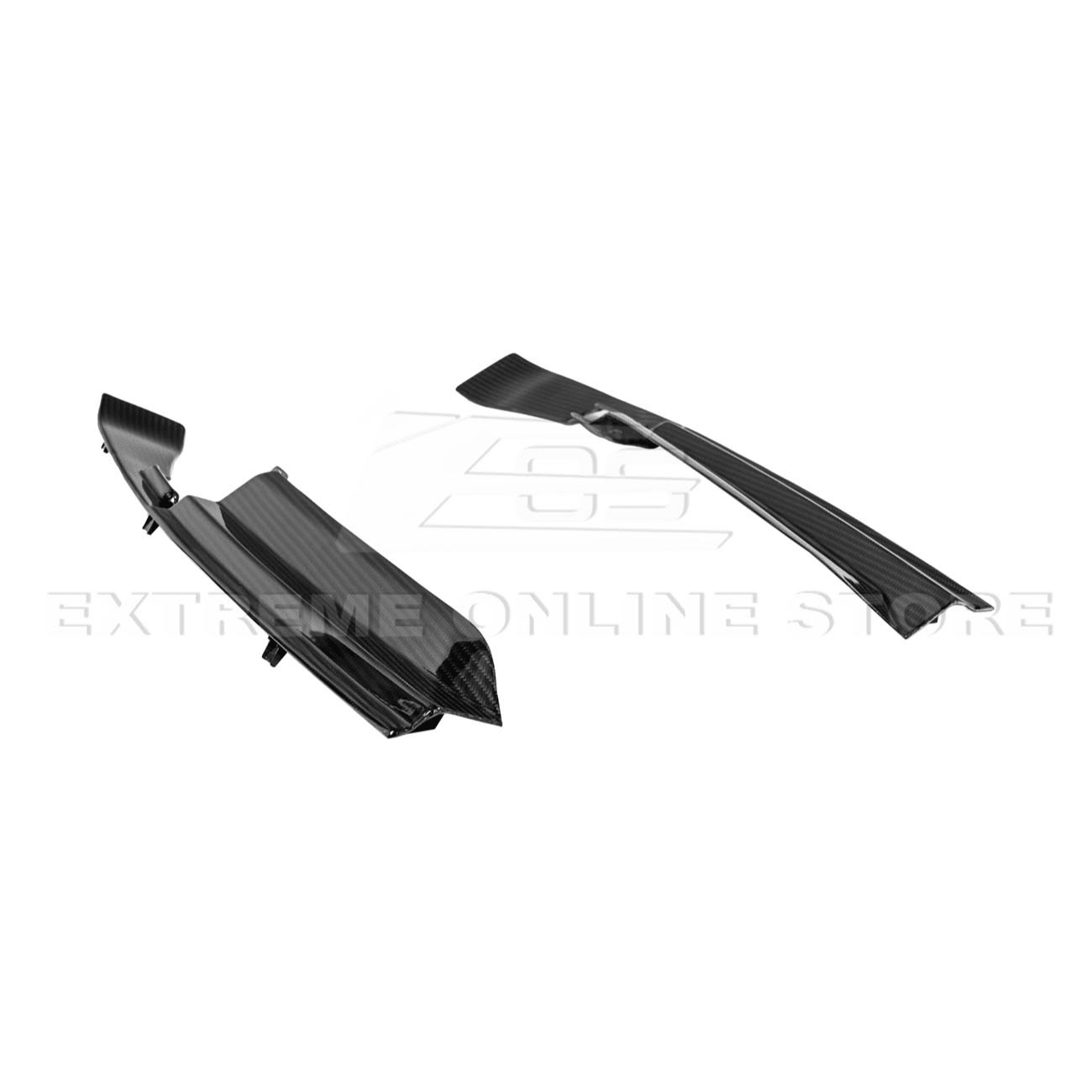 Chevrolet Corvette C8 Factory Style Dry Carbon Fiber Front Trunk Trim Cover Kit 2020-Up