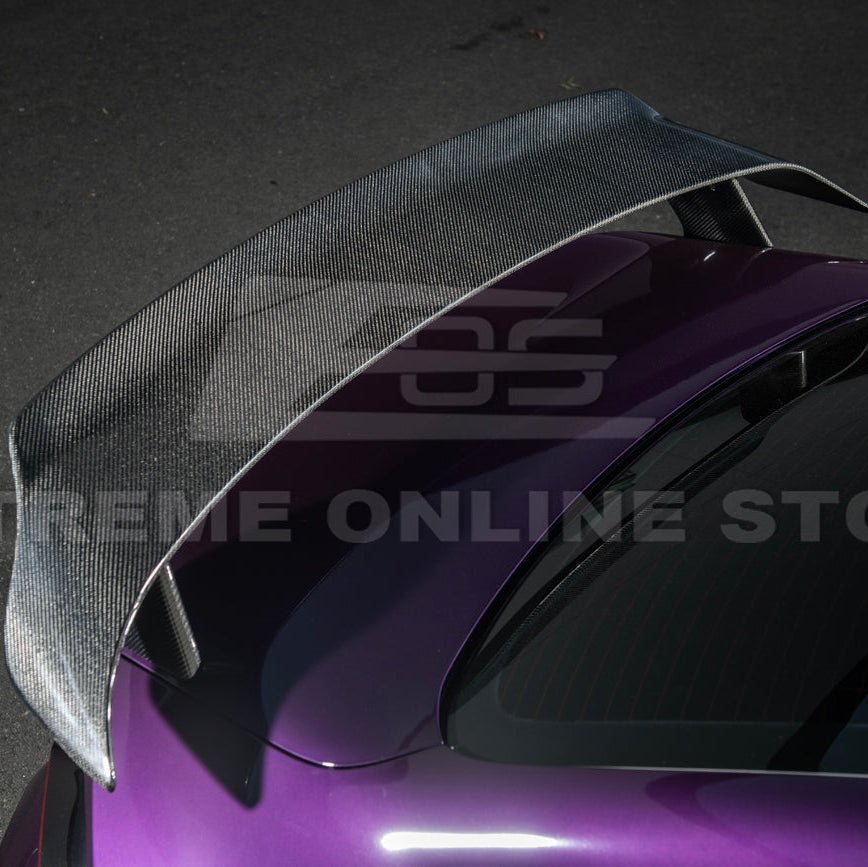 BMW G87 M2 M Performance Track Carbon Fiber Rear High Wing Spoiler 2023-Up