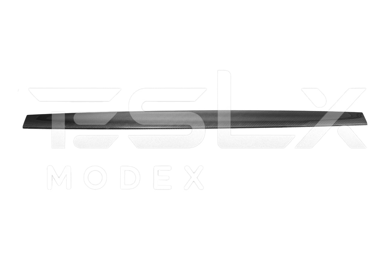 Tesla Model 3 Model Y Carbon Fiber Interior Instrument Trim Cover 2017-2024