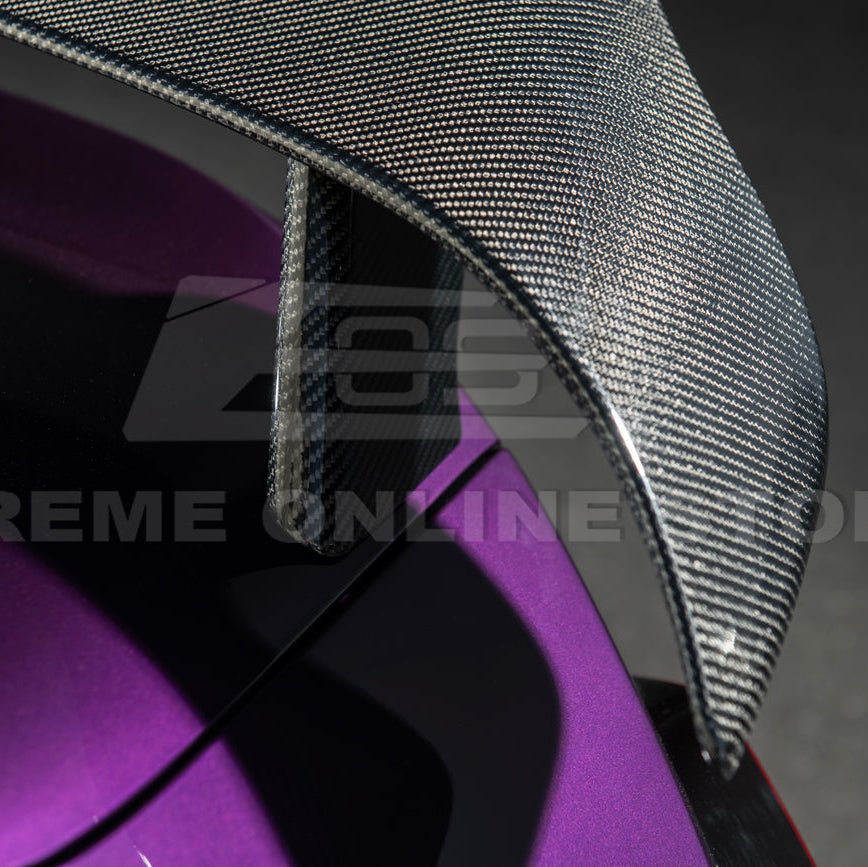 BMW G87 M2 M Performance Track Carbon Fiber Rear High Wing Spoiler 2023-Up