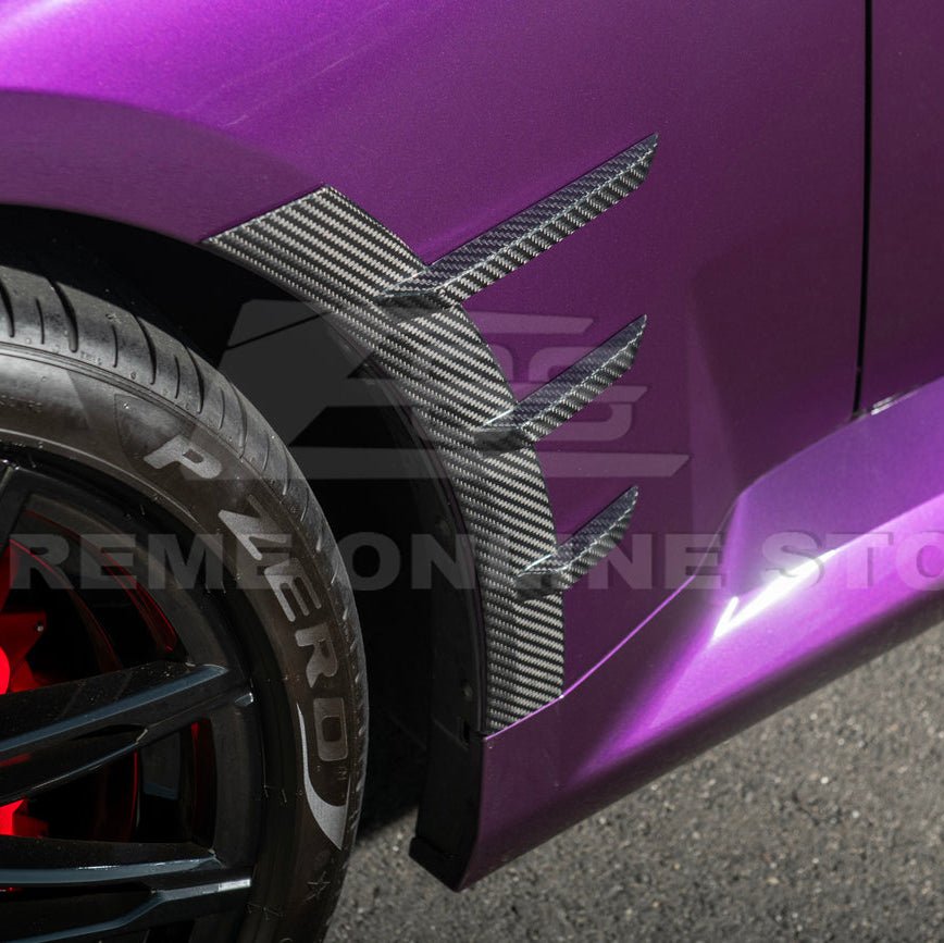 BMW G87 M2 Dry Carbon Fiber Add-On Fender Wheel Arch Trim Cover 2023-Up