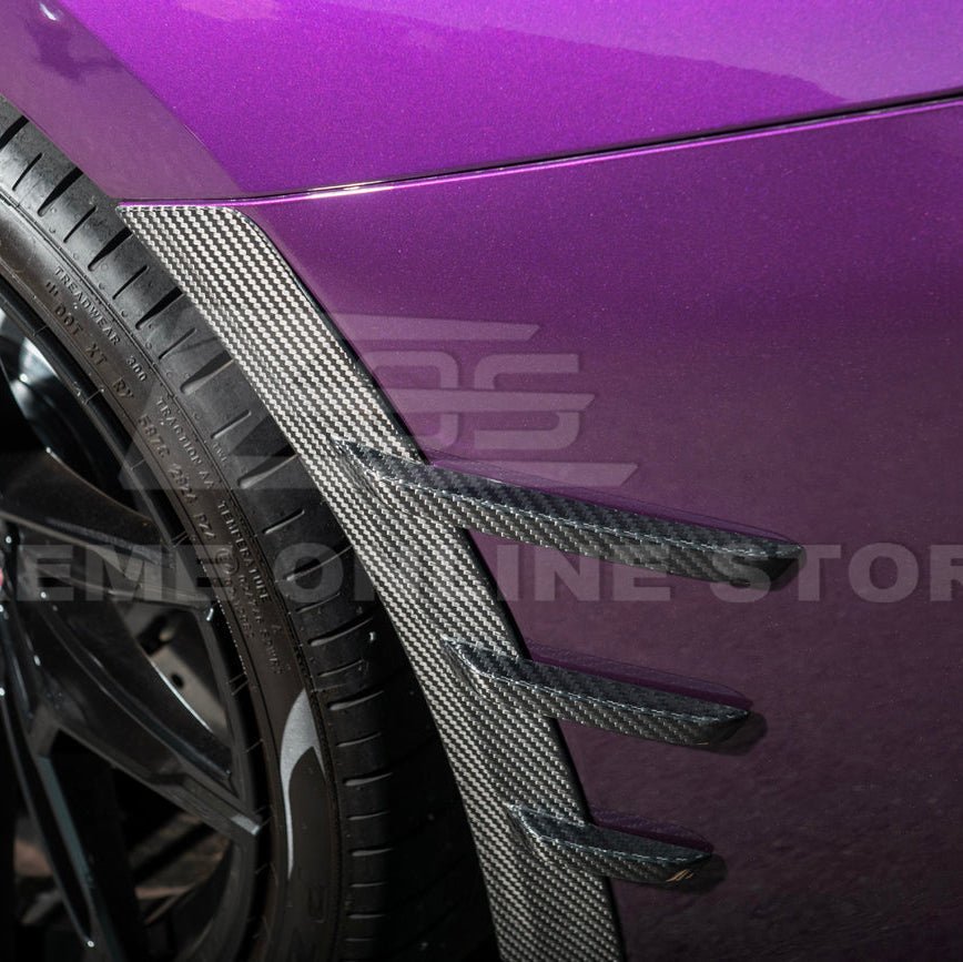 BMW G87 M2 Dry Carbon Fiber Add-On Fender Wheel Arch Trim Cover 2023-Up