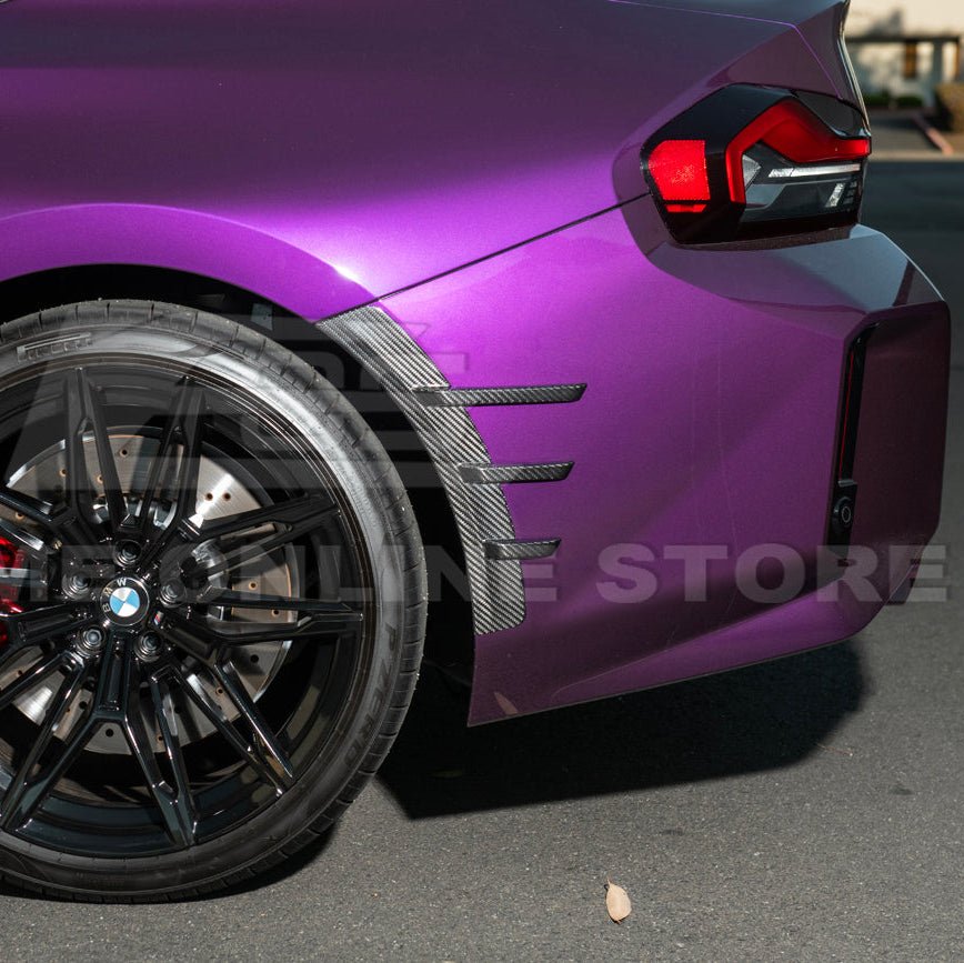 BMW G87 M2 Dry Carbon Fiber Add-On Fender Wheel Arch Trim Cover 2023-Up