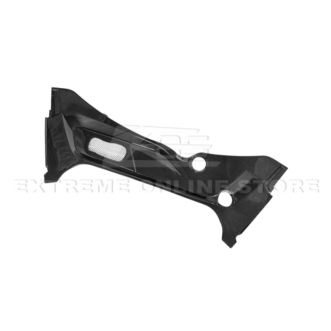 Chevrolet Corvette C8 Factory Style Dry Carbon Fiber Front Trunk Trim Cover Kit 2020-Up