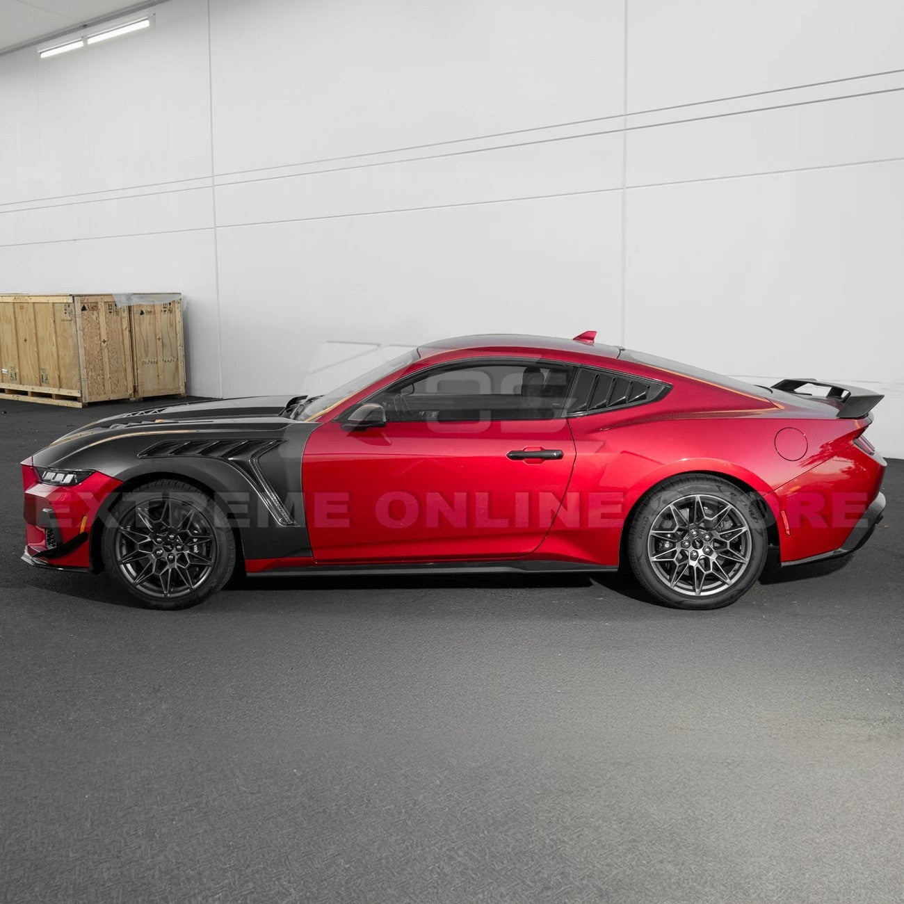 Ford Mustang S650 GTD Style Carbon Fiber Front Side Vented Fenders 2024-Present