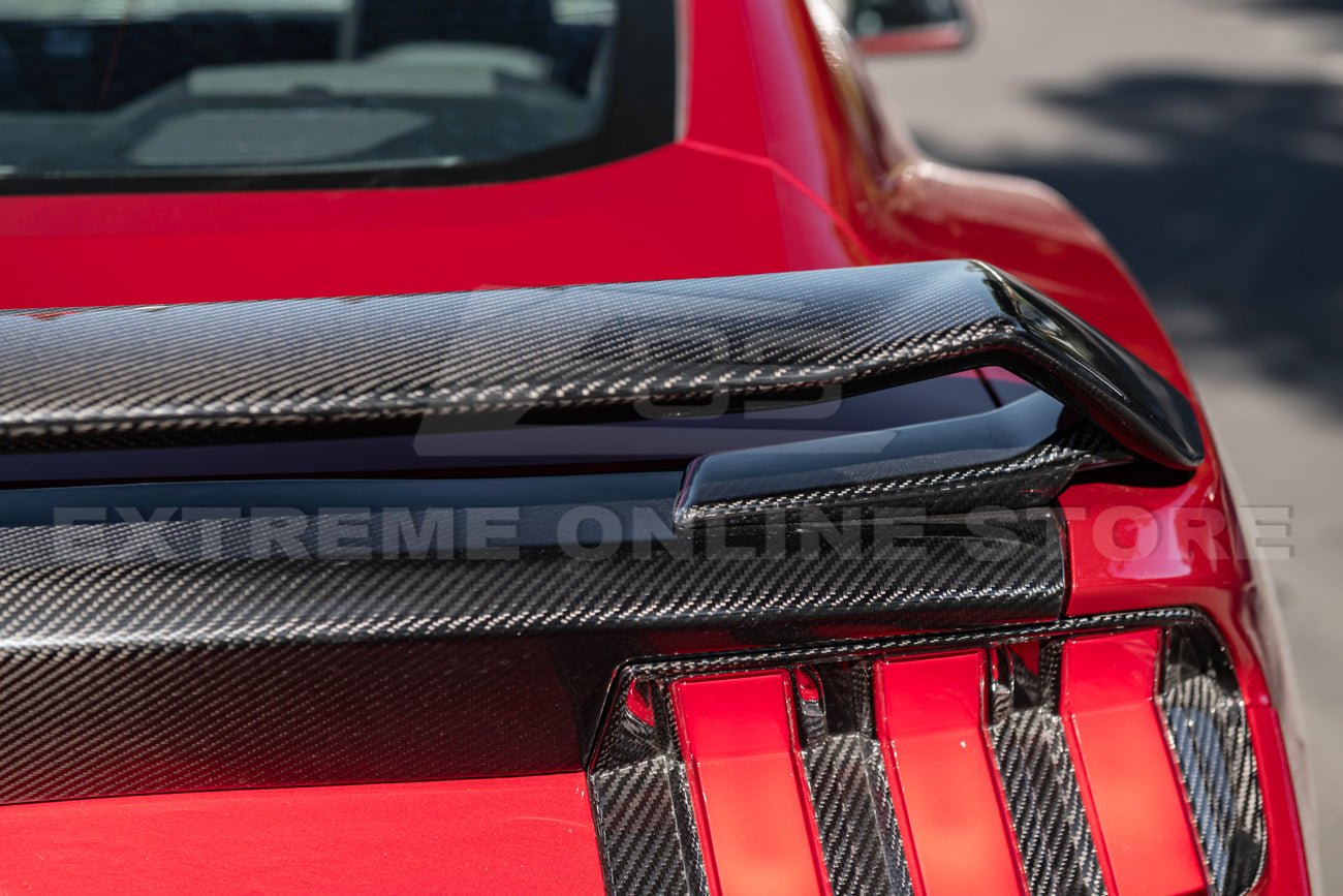 Ford Mustang S650 GT Performance Style Carbon Fiber Rear Trunk Lid Wing Spoiler 2024-Up